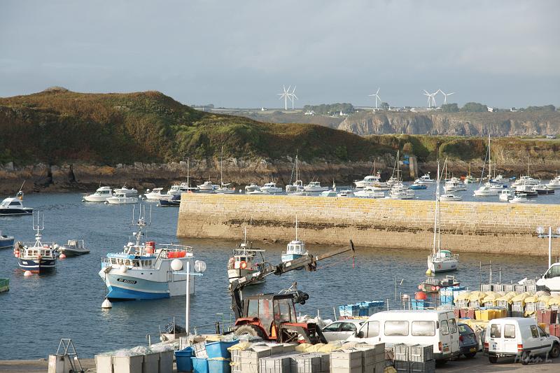 DSC01644.JPG - En arrière plan des éoliennes comme on en voit pas mal en Bretagne